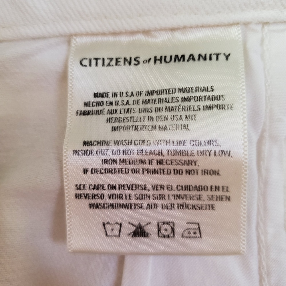 NWT Citizens of Humanity Yvette High-Rise Shorts - Picture 7 of 8